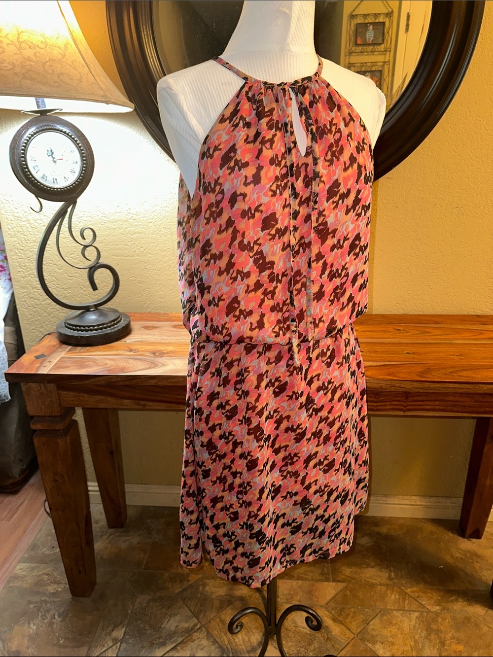 Tulle Halter Dress(H)